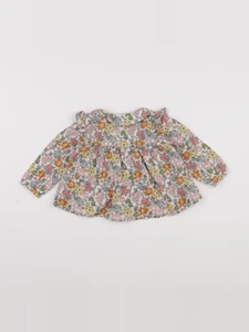 Boutchou - blouse multicolore - 6 mois