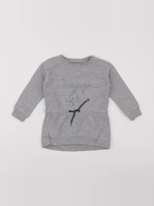 Vertbaudet - robe gris - 3 ans