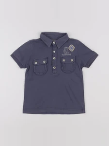 IKKS - polo bleu - 4 ans