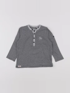 IKKS - tee-shirt bleu - 2 ans