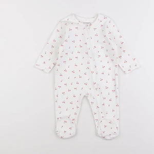 Vertbaudet - pyjama coton rouge - 6 mois