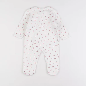 Vertbaudet - pyjama coton rouge - 6 mois