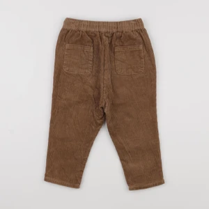 Vertbaudet - pantalon marron - 36 mois