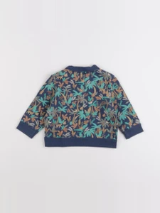 Tape à l'oeil - sweat bleu - 12 mois