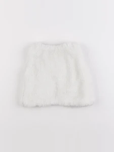 Boutchou - gilet blanc - 9 mois
