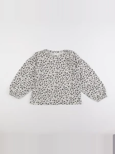 Zara - tee-shirt gris - 8 ans