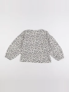 Zara - tee-shirt gris - 8 ans