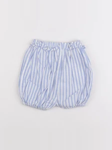 Jacadi - pantalon bleu, blanc - 6 mois