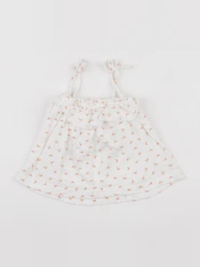 Zara - blouse blanc - 9/12 mois