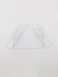 Petit Bateau - gilet blanc - 12 mois