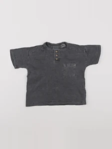 Zara - tee-shirt gris - 6/9 mois