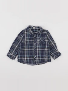 Tape à l'oeil - chemise bleu - 18 mois