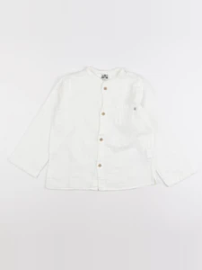 Bonton - chemise blanc - 6 ans