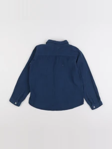 Bonton - chemise bleu - 6 ans