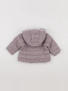 Vertbaudet - doudoune violet - 9/12 mois