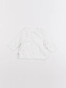 Vertbaudet - tee-shirt blanc - 1 mois