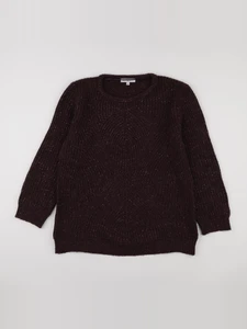Envie de fraise - pull grossesse violet, argent, or - m