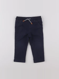 Vertbaudet - pantalon bleu - 18 mois