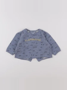 Boutchou - sweat bleu - 18 mois
