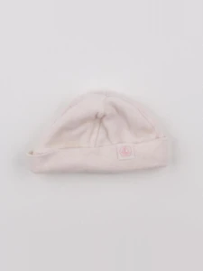 Petit Bateau - bonnet rose - 1 mois