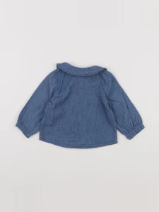 Tape à l'oeil - blouse bleu - 6 mois