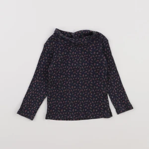 Vertbaudet - sous-pull bleu - 12 mois