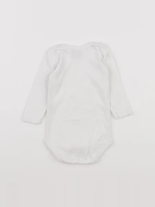 Petit Bateau - body blanc - 6 mois