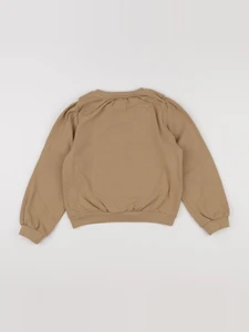Vertbaudet - sweat marron - 8 ans