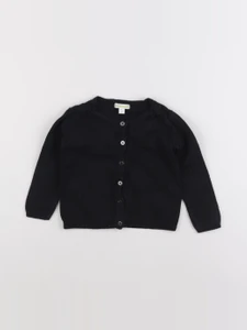 Vertbaudet - gilet noir - 2 ans