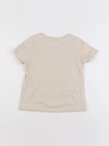 IKKS - tee-shirt beige, or - 8 ans