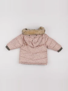 Vertbaudet - doudoune réversible rose - 18 mois