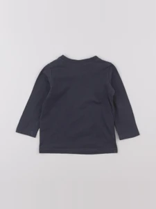 H&M - tee-shirt gris - 6/9 mois