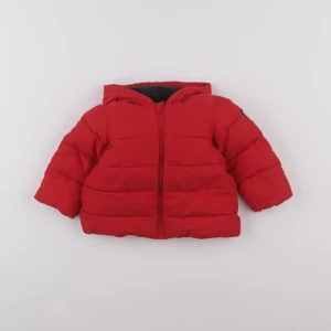 Petit Bateau - doudoune rouge - 12 mois