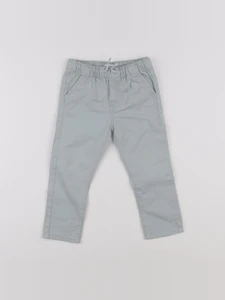 Vertbaudet - pantalon vert - 24 mois