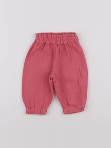 Bonton - pantalon rose - 6 mois