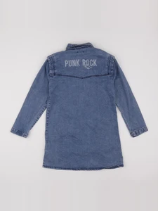 IKKS - robe imprimé au dos bleu - 8 ans