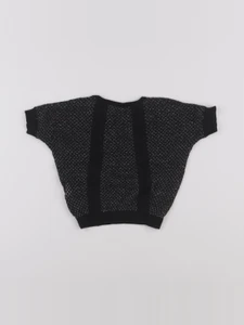 IKKS - pull noir, argent - 3 ans