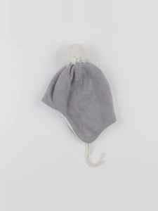 Petit Bateau - chapeau gris - 18/24 mois