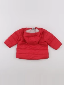 Petit Bateau - doudoune rouge - 12 mois