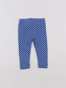 Petit Bateau - legging bleu - 12 mois