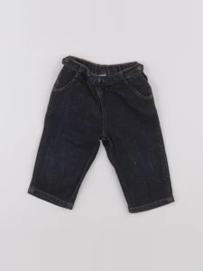 Petit Bateau - jean bleu - 6 mois