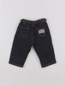 Petit Bateau - jean bleu - 6 mois