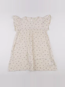 Vertbaudet - robe beige - 10 ans