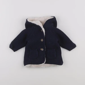 Vertbaudet - veste bleu - 3 mois