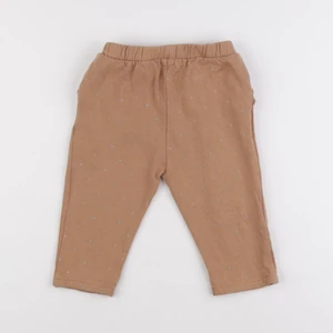 Vertbaudet - jogging marron, or - 18 mois