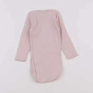 Petit Bateau - body rose - 12 mois