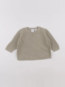 Zara - pull marron - 12/18 mois