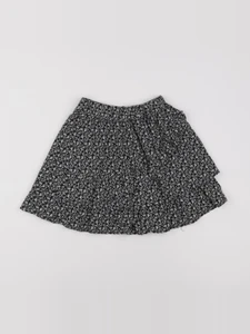 IKKS - jupe noir, beige - 8 ans