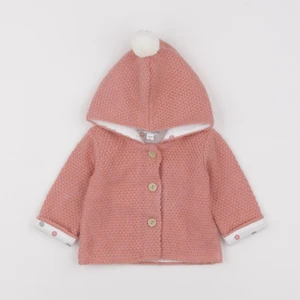 Vertbaudet - veste rose - 3 mois