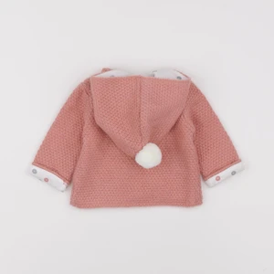 Vertbaudet - veste rose - 3 mois